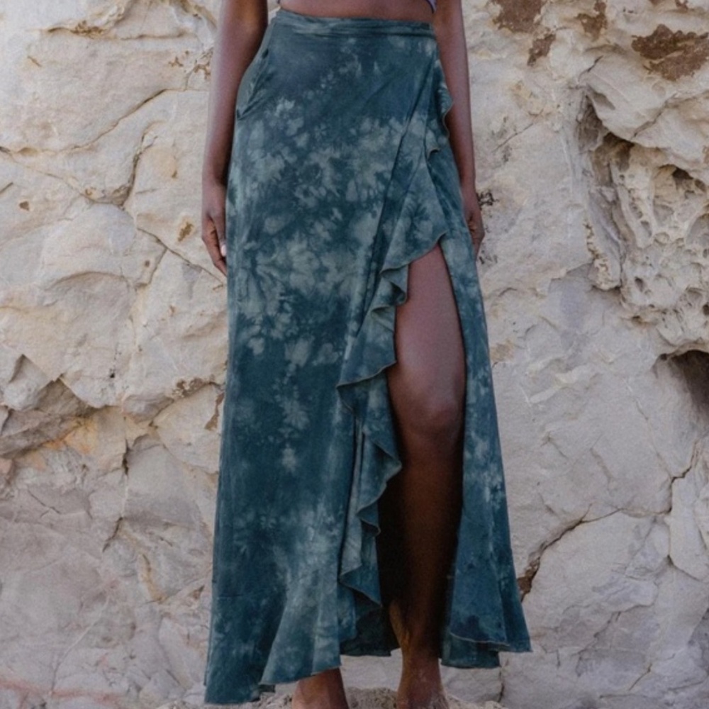 Purusha People Sol Lily Maxi Skirt Size Large